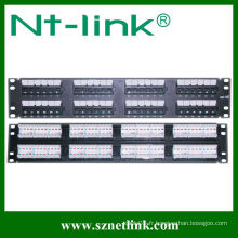 Cat.5e panneau de raccordement modulaire à 48 ports